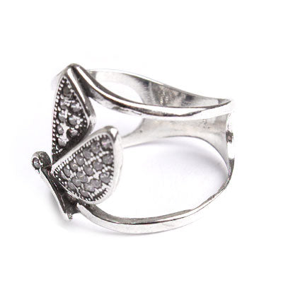 Anel de Prata Borboleta