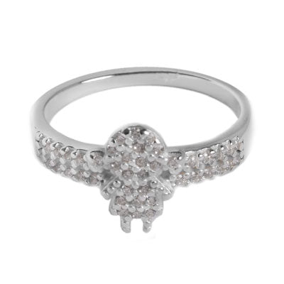 Anel de Prata Menina