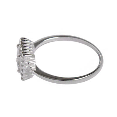 Anel de Prata Solitário