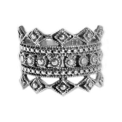 Anel de Prata Trabalhado