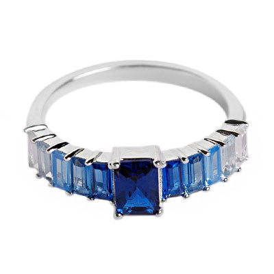 Anel de Prata com Pedras