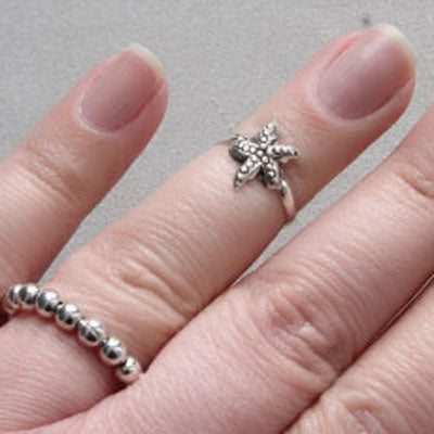 Anel de Prata Dedo do Pé/Falange.