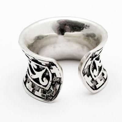 Anel de Prata Trabalhado