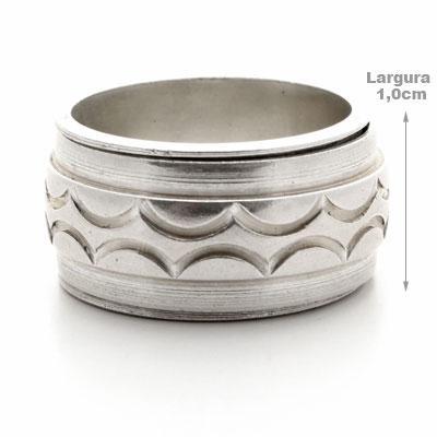 Anel de Prata Bali