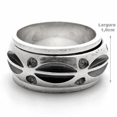Anel de Prata Bali - 24294