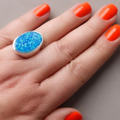 Anel de Prata com Opala