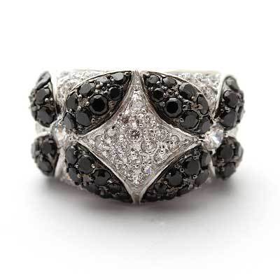 Anel de Prata Flor com Zircônias