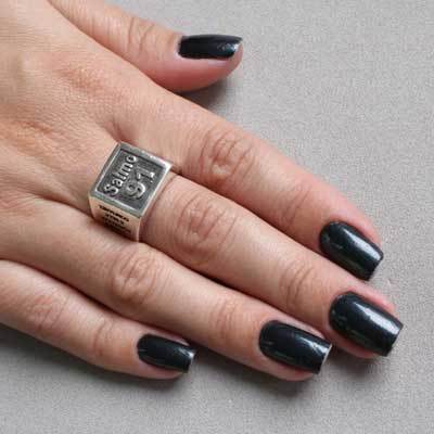 Anel de Prata Salmo 91