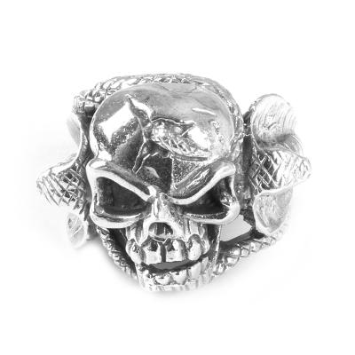 Anel de Prata Caveira