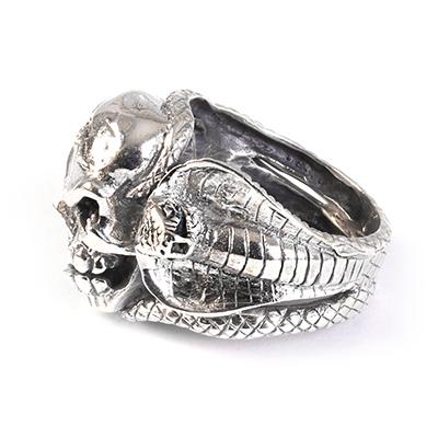 Anel de Prata Caveira