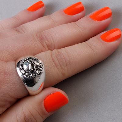 Anel de Prata Caveira