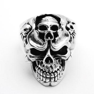 Anel de Prata Caveira