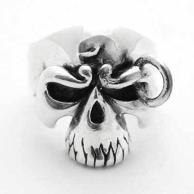 Anel de Prata Caveira