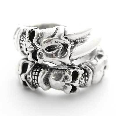 Anel de Prata Caveira