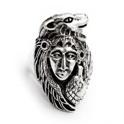 Anel de Prata com Índio