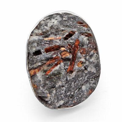 Anel de Prata com Drusa