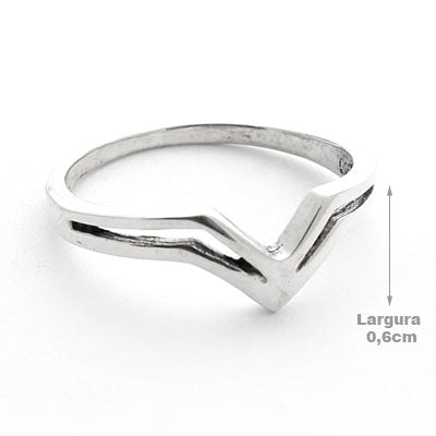 Anel de Prata Liso