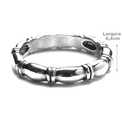 Anel de Prata Trabalhado