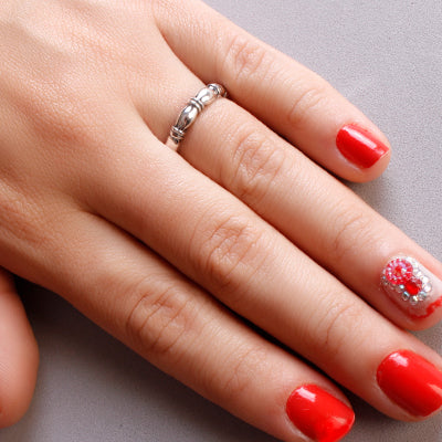 Anel de Prata Trabalhado