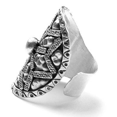 Anel de Prata Trabalhado