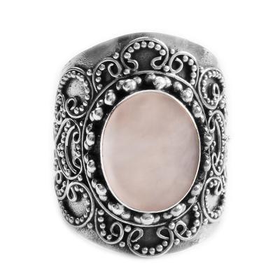 Anel de Prata com Madrepérola