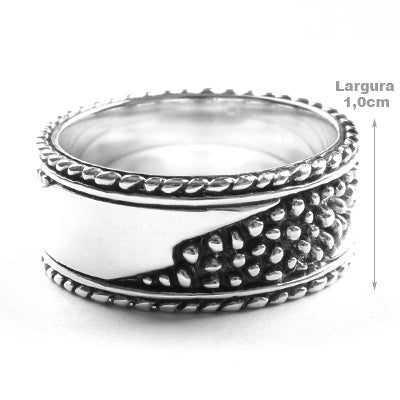 Anel de Prata Trabalhado
