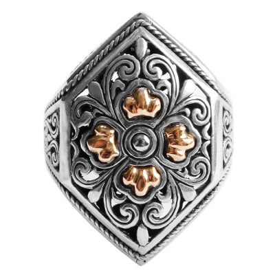 Anel de Prata Trabalhado