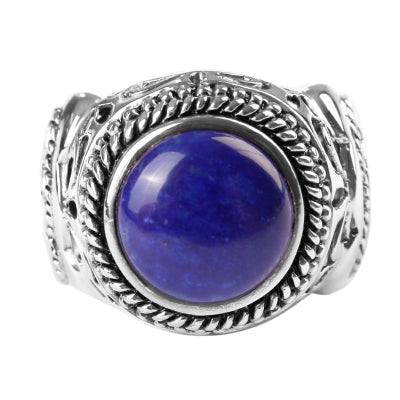 Anel de Prata com Lápis Lázuli