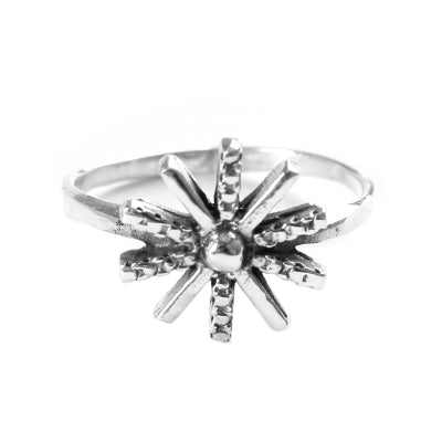 Anel de Prata Trabalhado.