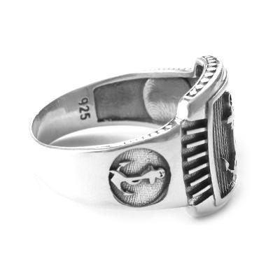 Anel de Prata Âncora