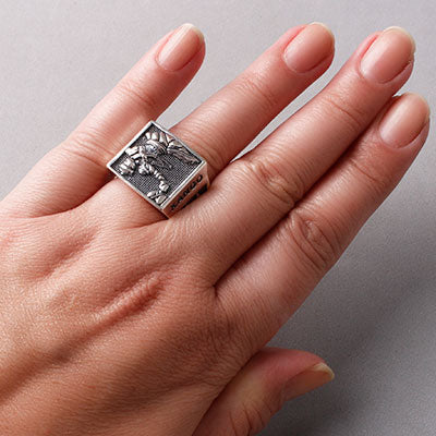 Anel de Prata Xangô