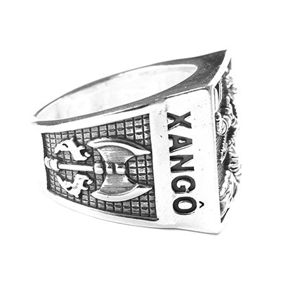 Anel de Prata Xangô