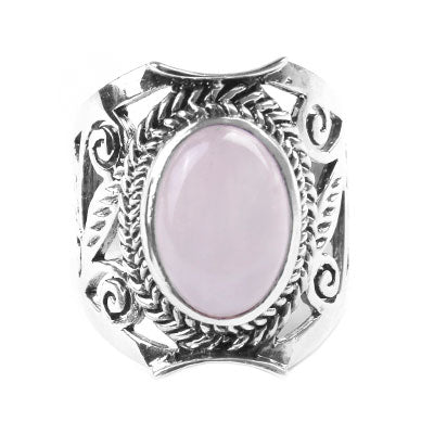 Anel de Prata com Pedra da Lua