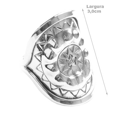 Anel de Prata Trabalhado