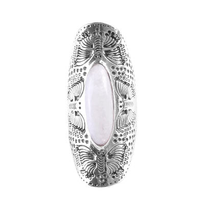 Anel de Prata com Pedra da Lua