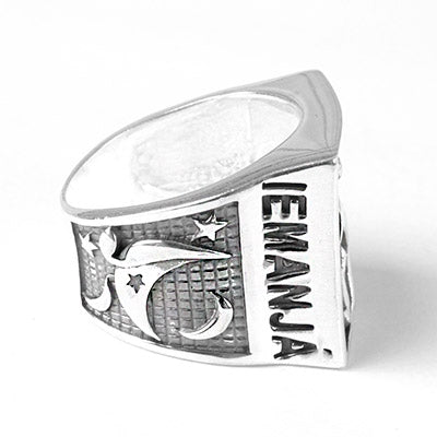 Anel de Prata Iemanjá