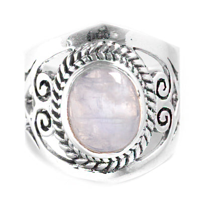 Anel de Prata com Pedra da Lua