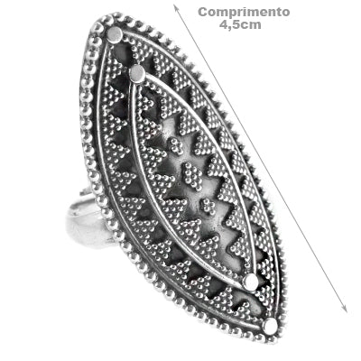 Anel de Prata Trabalhado