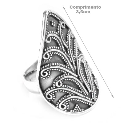Anel de Prata Trabalhado