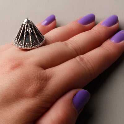 Anel de Prata Trabalhado