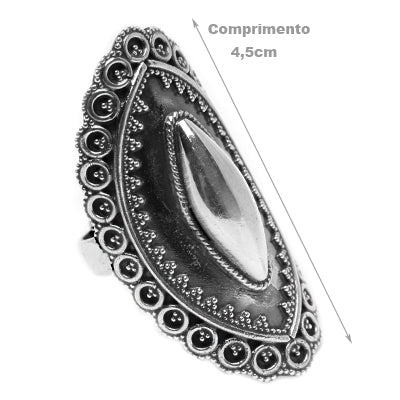 Anel de Prata Trabalhado