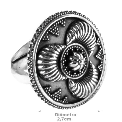 Anel de Prata Trabalhado