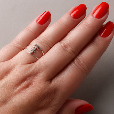 Anel de Prata Signo Sagitário