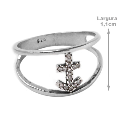 Anel de Prata Signo Sagitário