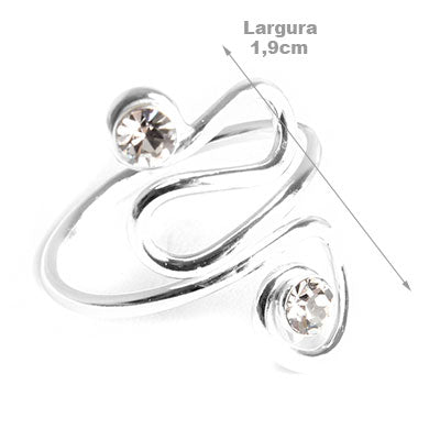 Anel de Prata Dedo de Pé/Falange