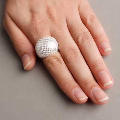 Anel de Prata Trabalhado