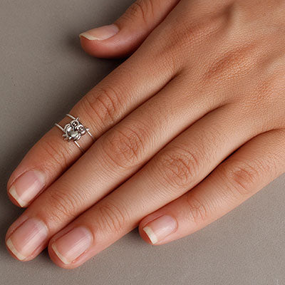 Anel de Prata Dedo de Pé/Falange