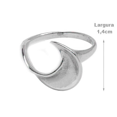 Anel de Prata Lua