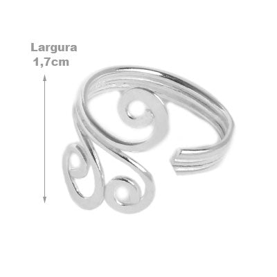 Anel de Prata Dedo de Pé/Falange