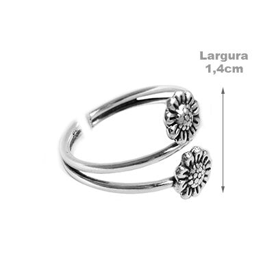 Anel de Prata Dedo do Pé/Falange